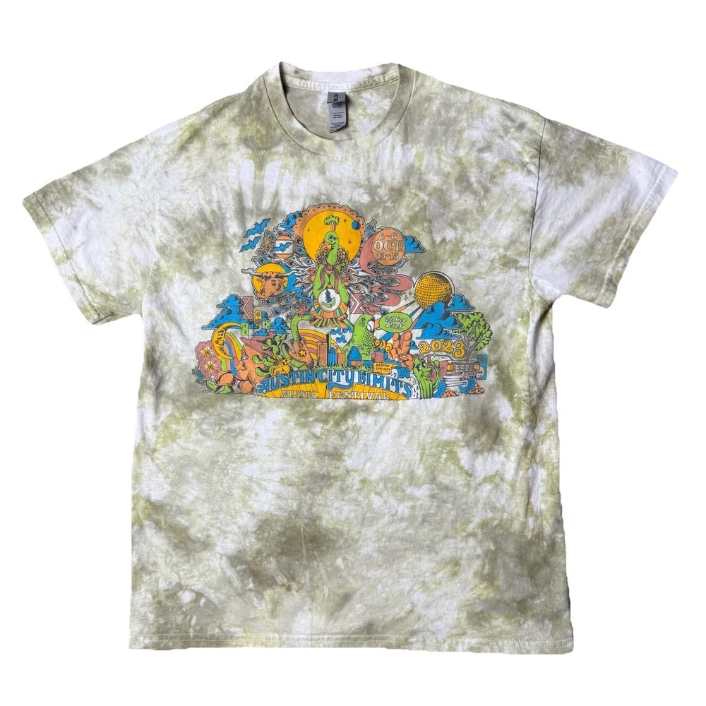 Austin City Limits Graphic Tee Size Medium ACL 2023 Music Festival Rock Pop